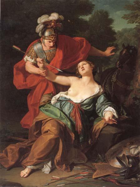 Giuseppe Bottani Armida's Attempt to Kill Herself oil painting picture